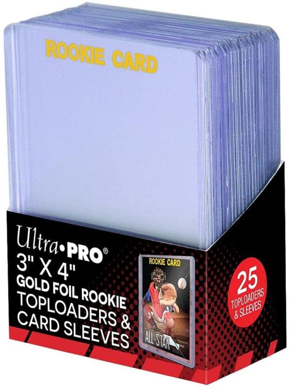 E-15282 - 35PT ROOKIE TOPLOADER WITH SLEEVES - (25PZ)