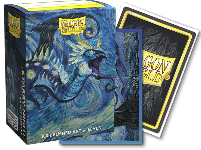 DS100 SLEEVES MATTE DUAL ART - ANNIVERSARY ED. - STARRY NIGHT (AT-12116)