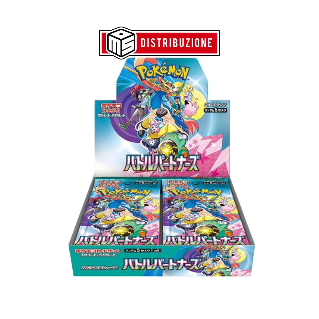 POKEMON - BATTLE PARTNERS - BOX 30 BUSTE - GIAPPONESE