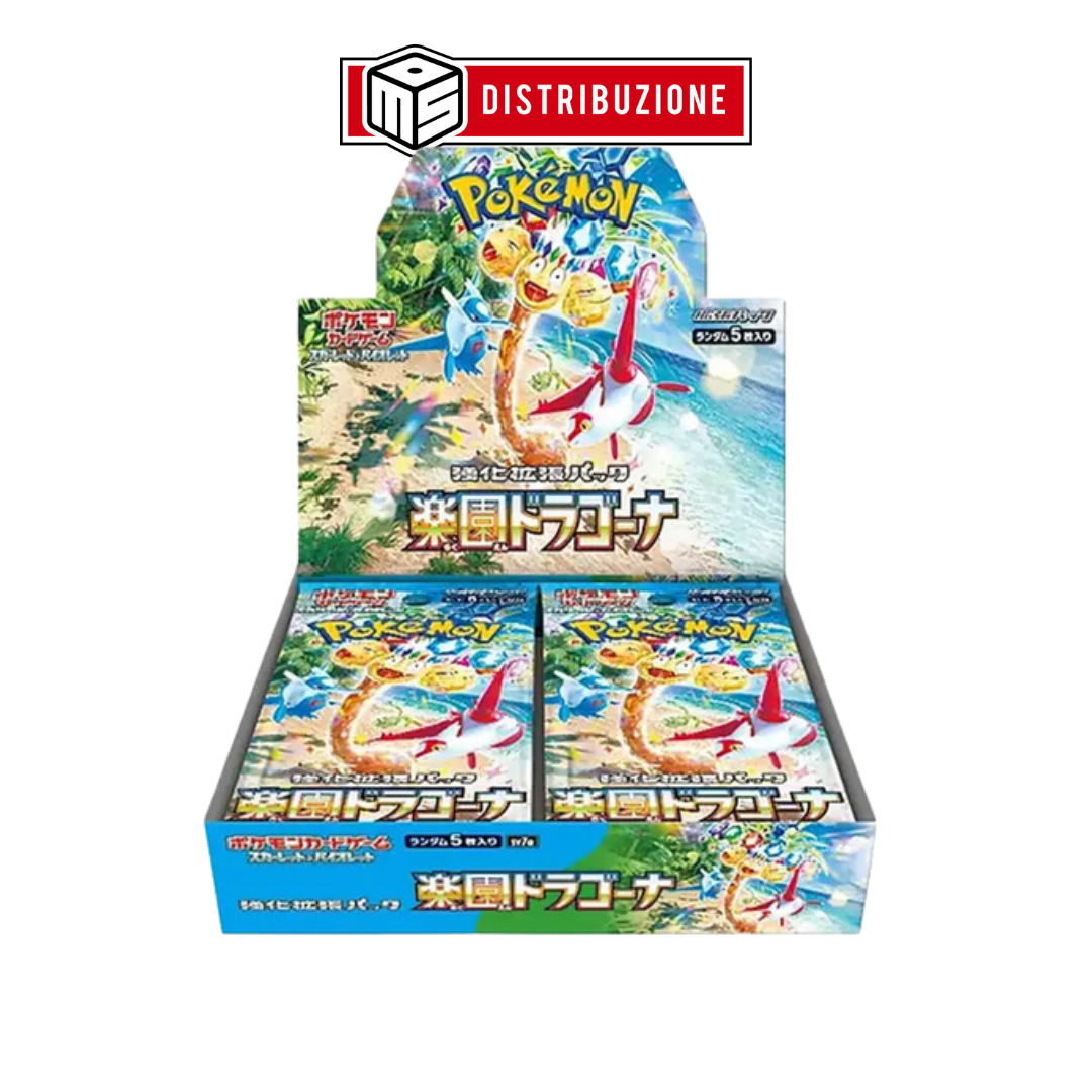 POKEMON - PARADISE DRAGONA SV7A - BOX DI BUSTE (30PZ) - GIAPPONESE