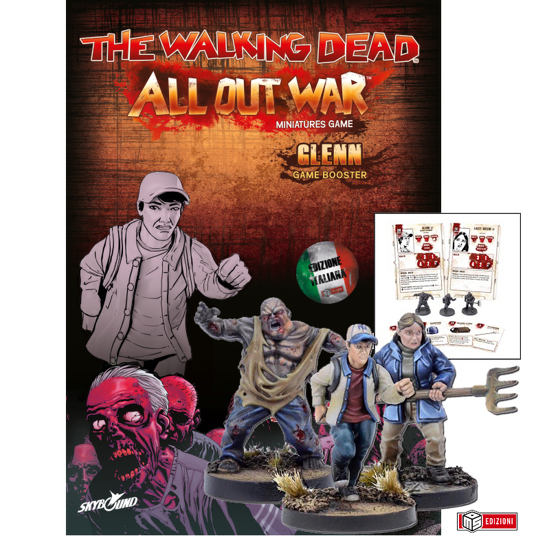 THE WALKING DEAD - GIOCO DI MINIATURE - GLENN - PACK DI ESPANSIONE