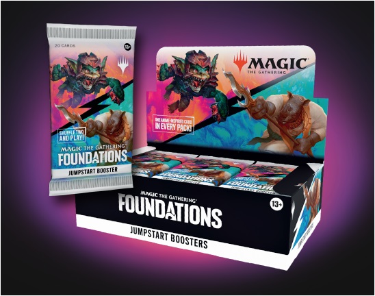 FOUNDATIONS - JUMPSTART BOOSTER BOX (24 BUSTE) - INGLESE