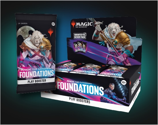 PROMO ORD. MIN. 6 BOX PAG. ANT - FOUNDATIONS - PLAY BOOSTER DISPLAY (36 BUSTE) - INGLESE