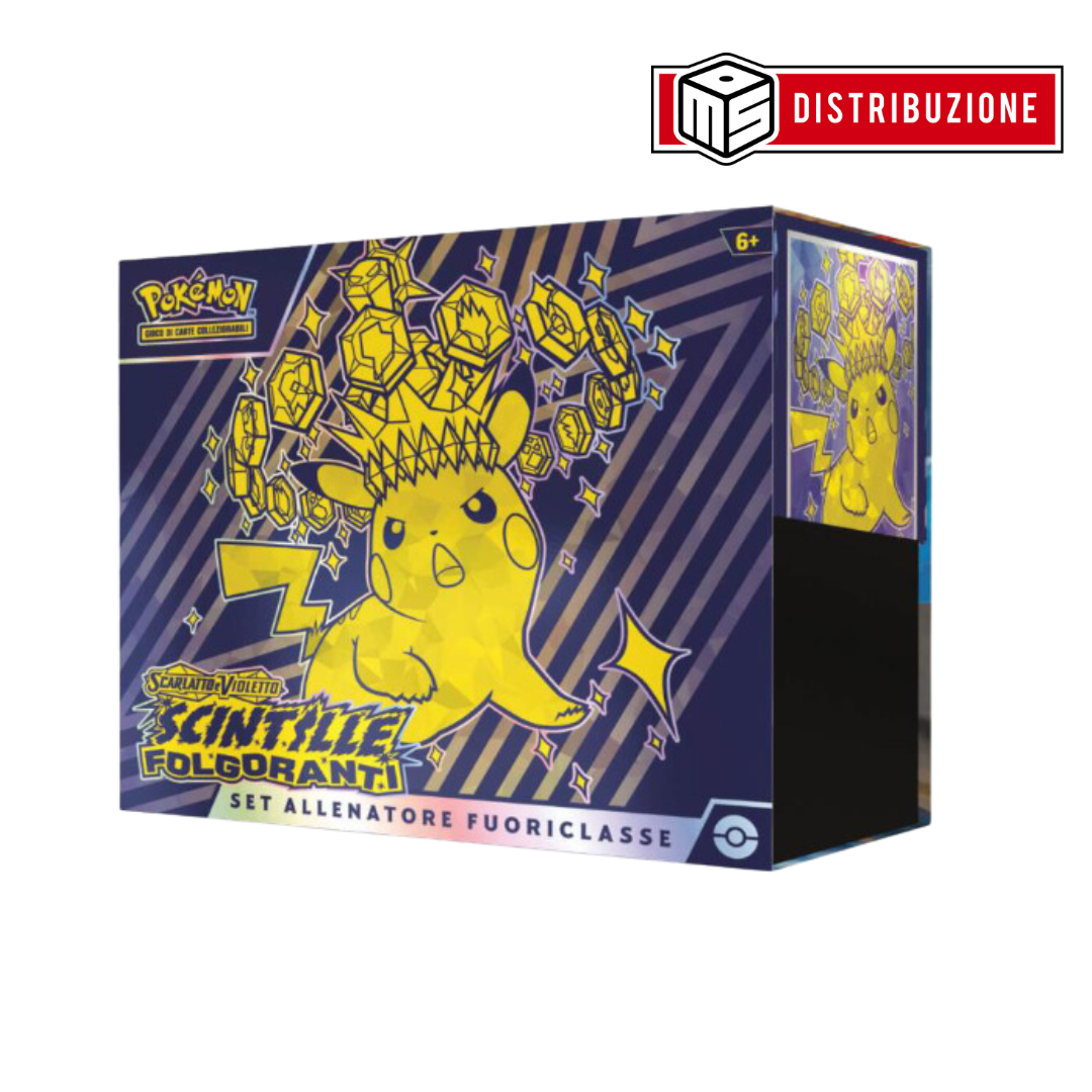 POKEMON SET ALLENATORE FUORICLASSE - SCARLATTO E VIOLETTO - SCINTILLE FOLGORANTI (COD: 60573)