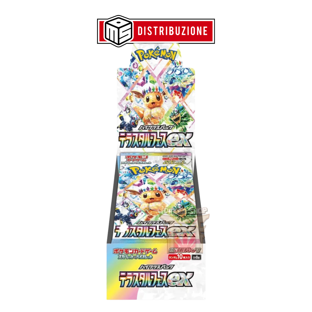 POKEMON - TERASTAL FESTIVAL - BOX 10 BUSTE - GIAPPONESE